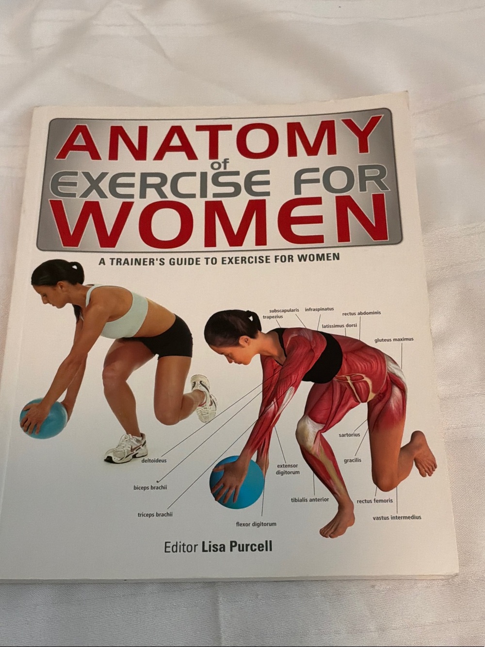 Anatomy of Exercise for Women – White & Red Book